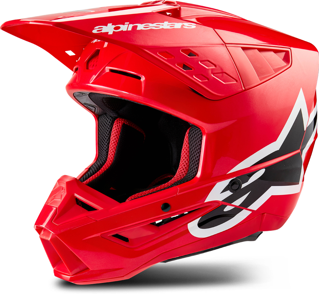 Alpinestars Casco de Cross  SM5 Corp Rojo