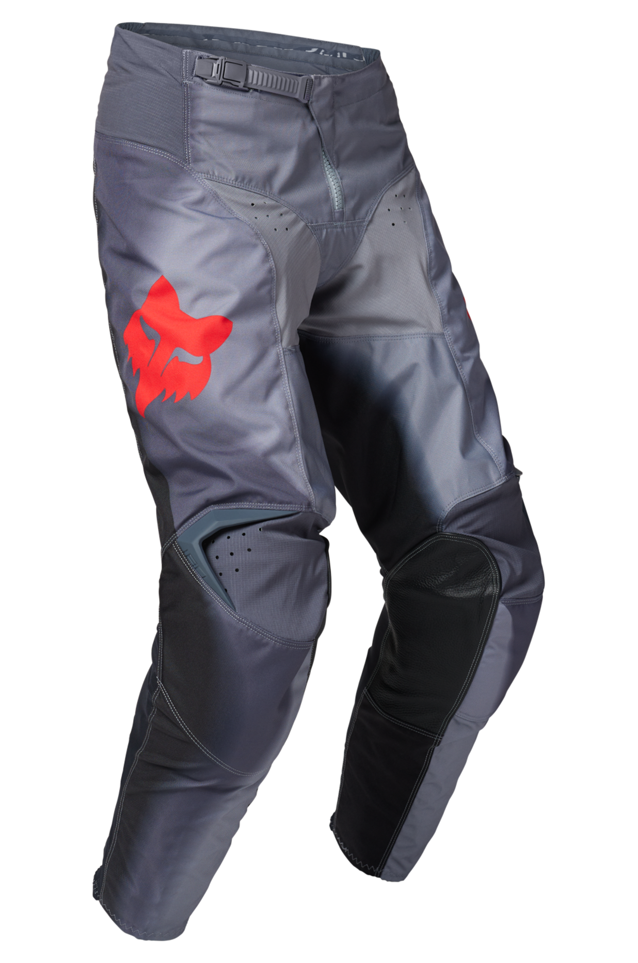 FOX Pantalones de Cross  180 Atlas Gris-Rojo