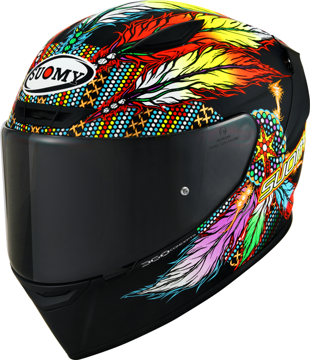 Suomy Casco Integral  Track-1 Chieftain Negro Mate