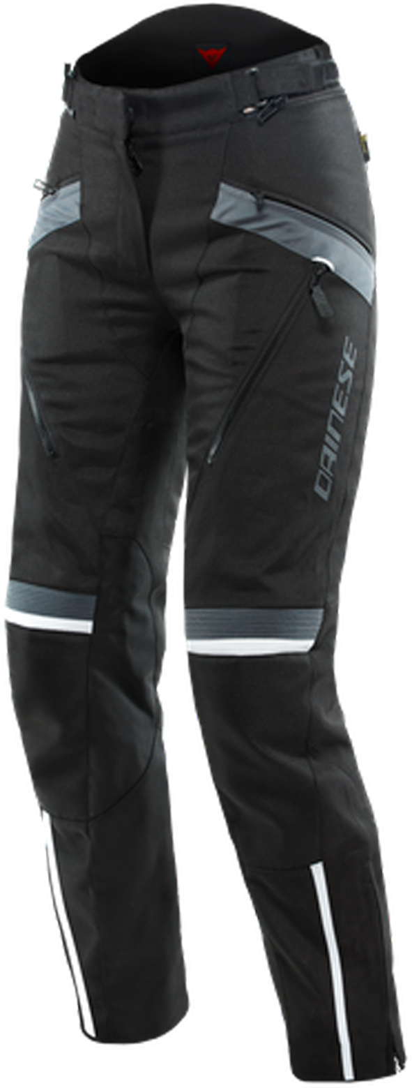 Dainese Pantalones de Moto para Mujer  Tempest 3 D-Dry Negro-Hueso