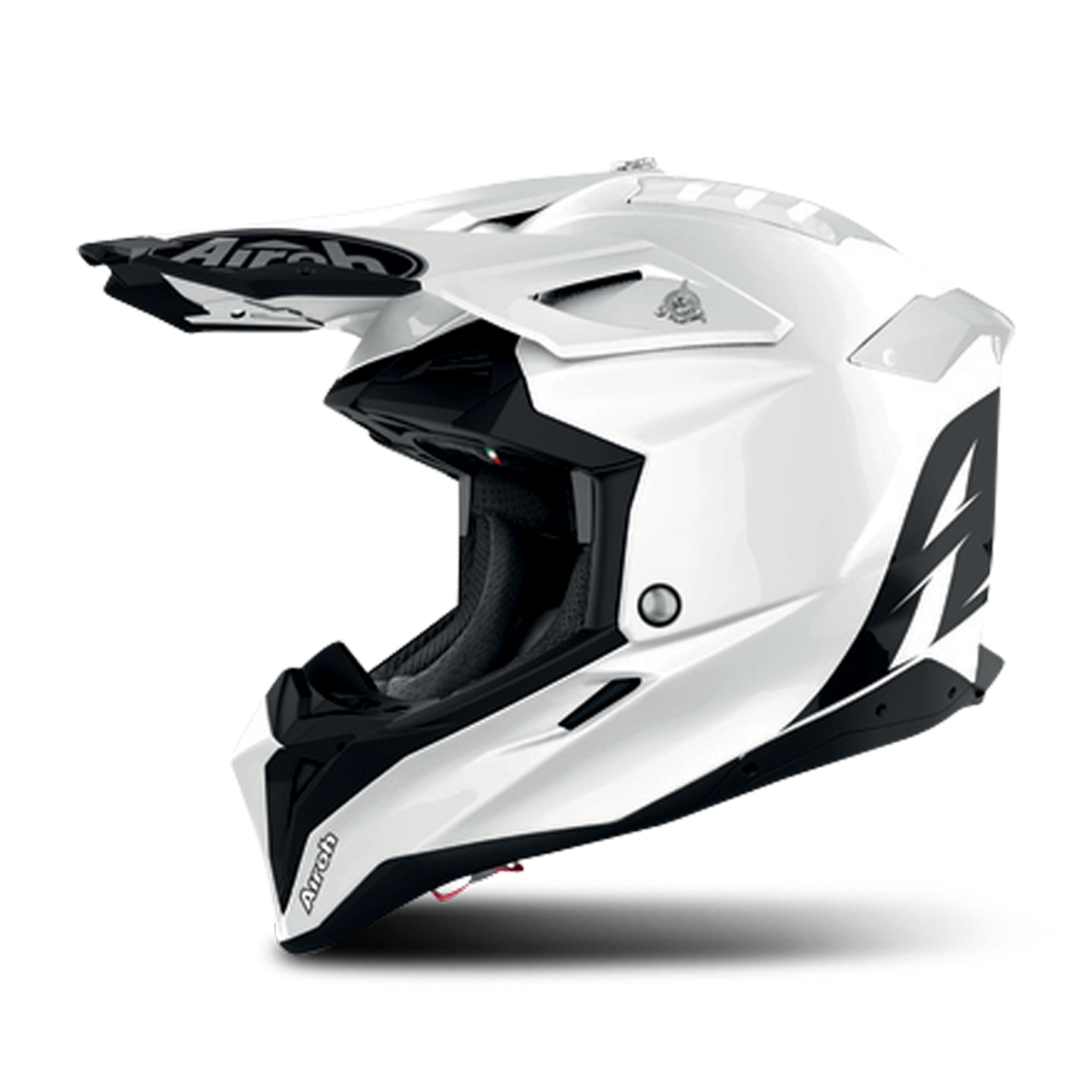 Airoh Casco de Cross  Aviator 3 Blanco