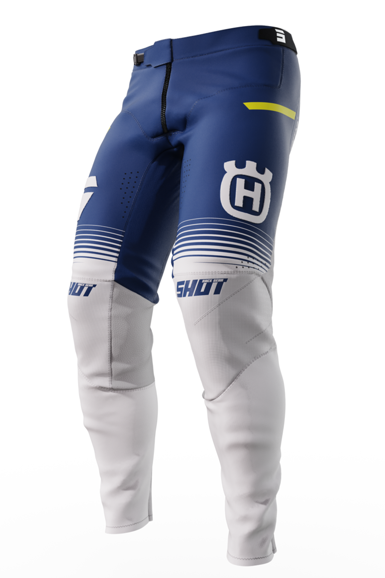 Shot Race Gear Pantalones de Cross Shot Husqvarna Limited Edition 2023 Azul