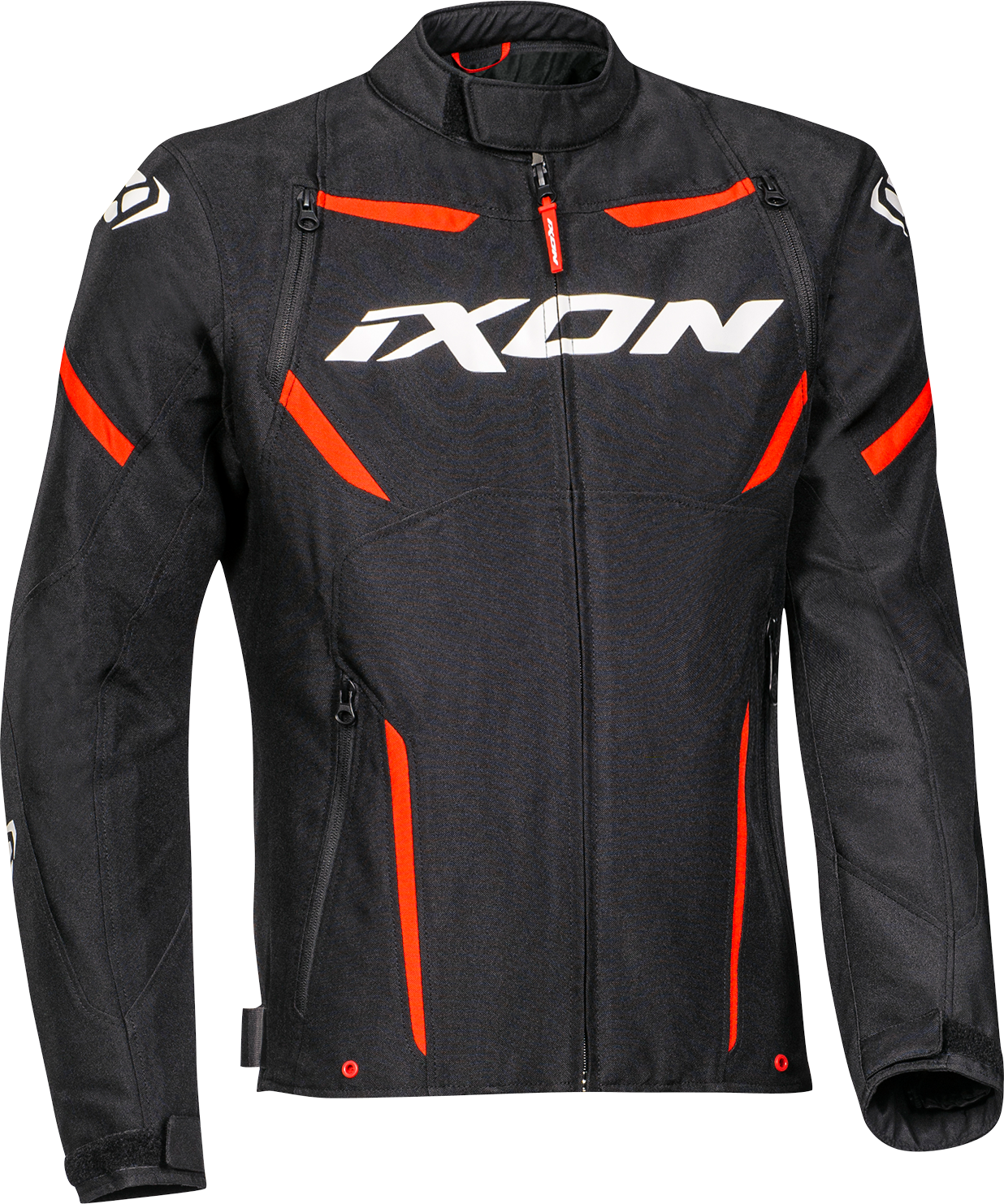 Ixon Chaqueta de Moto  Striker Negro-Blanco-Naranja