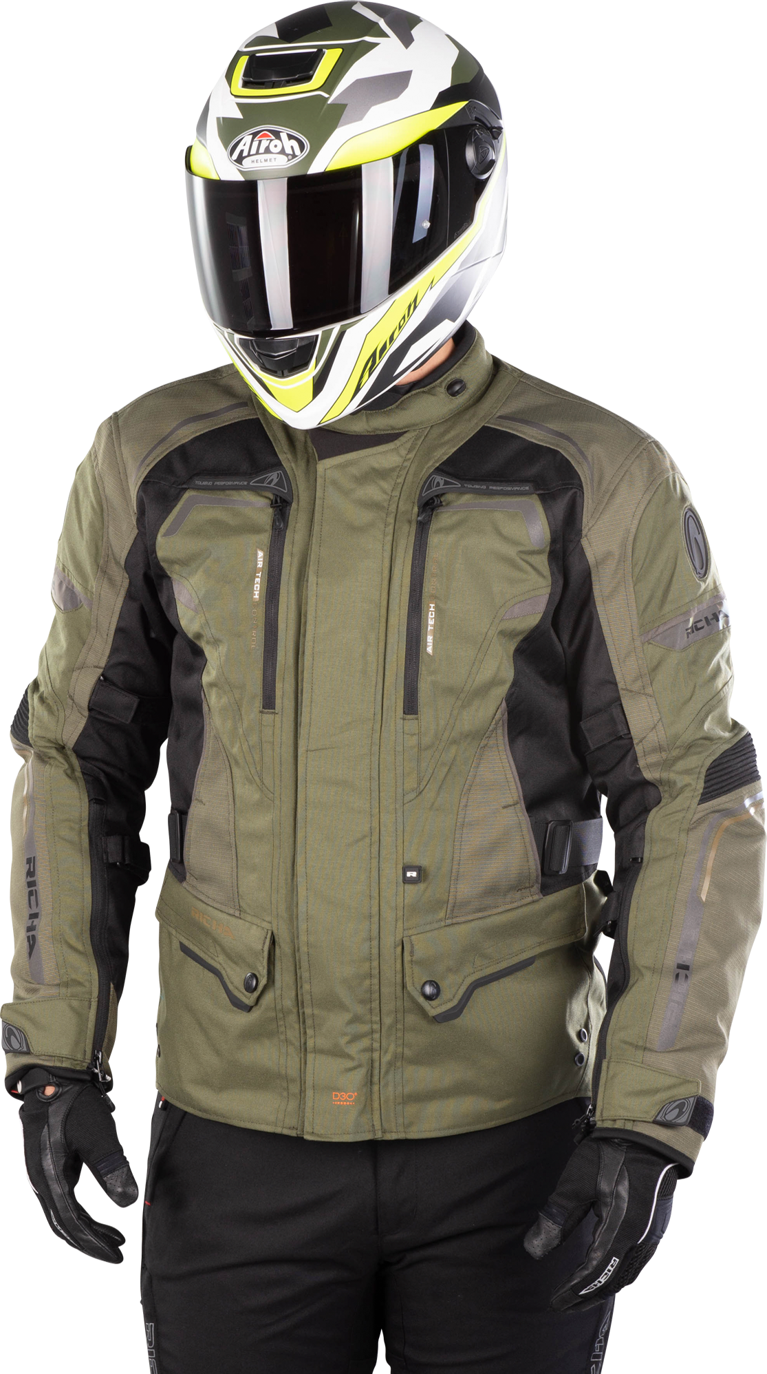 Richa Chaqueta de Moto  Infinity 2 Urban Verde