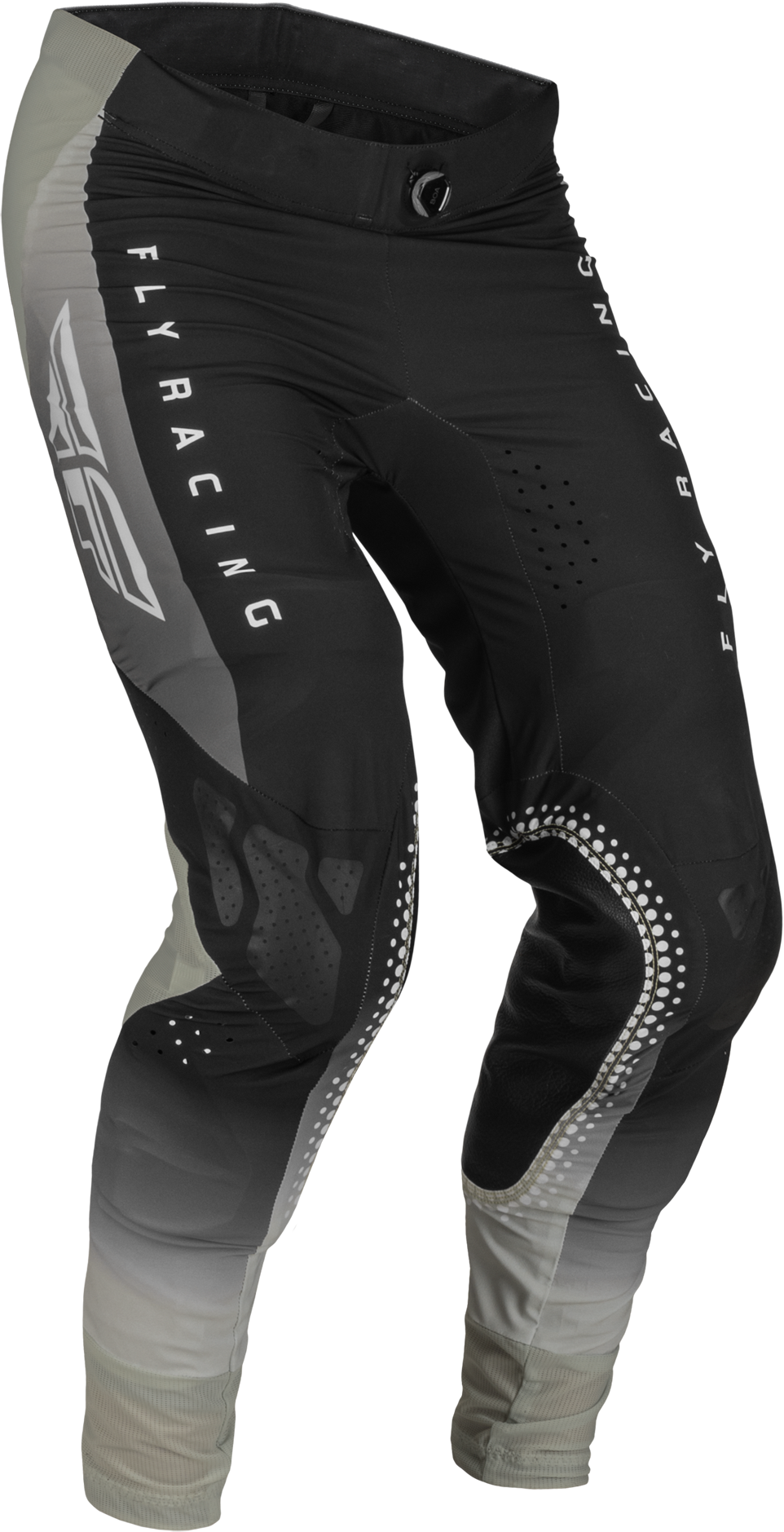 FLY Racing Pantalones de Cross  Lite Negro-Gris