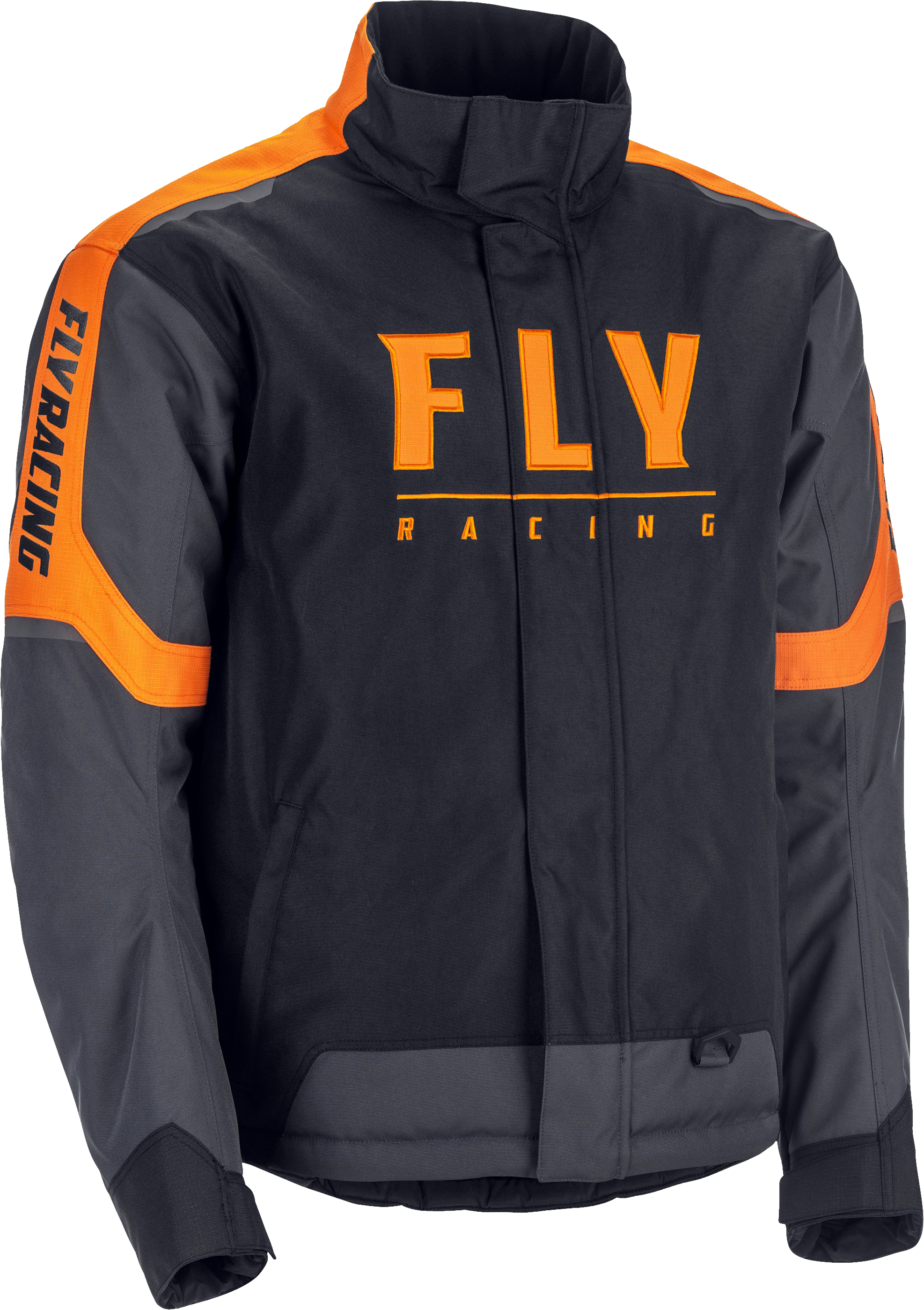 FLY Racing Chaqueta  Outpost Negro-Gris-Naranja