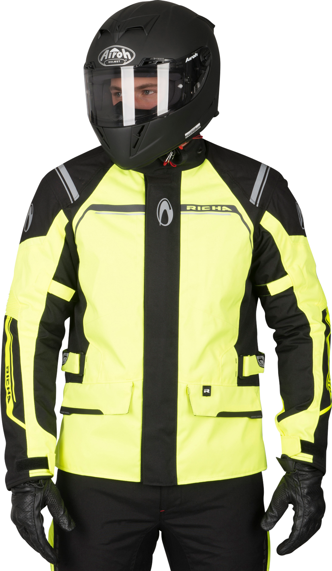 Richa Chaqueta de Moto  Storm 2 Amarillo Fluo