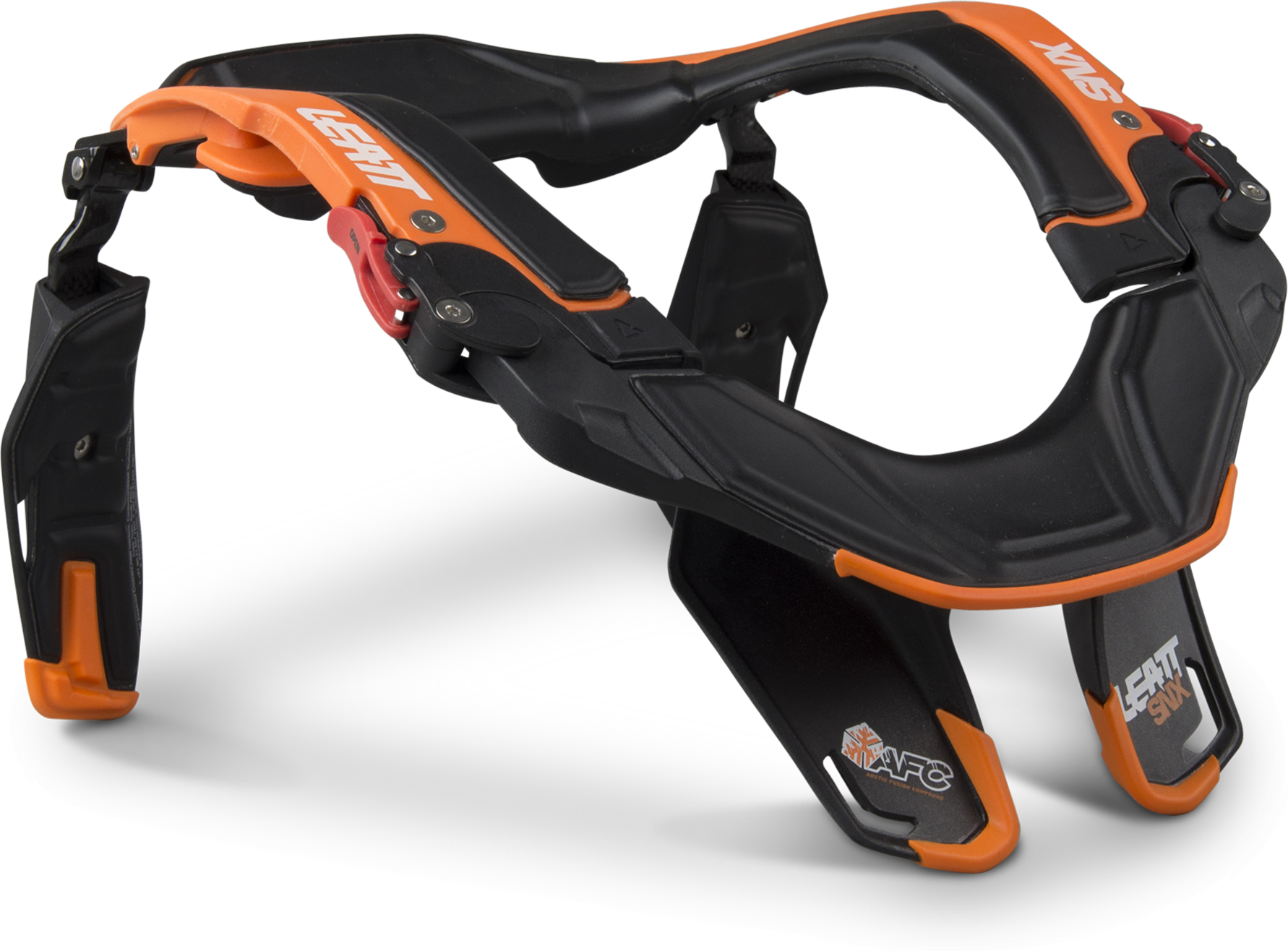 Leatt Collarín  SNX Trophy Negro-Naranja