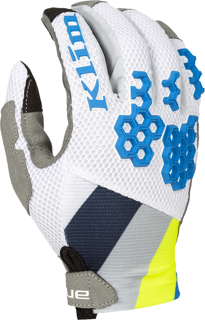 KLIM Guantes de Cross  Mojave Azul Eléctrico