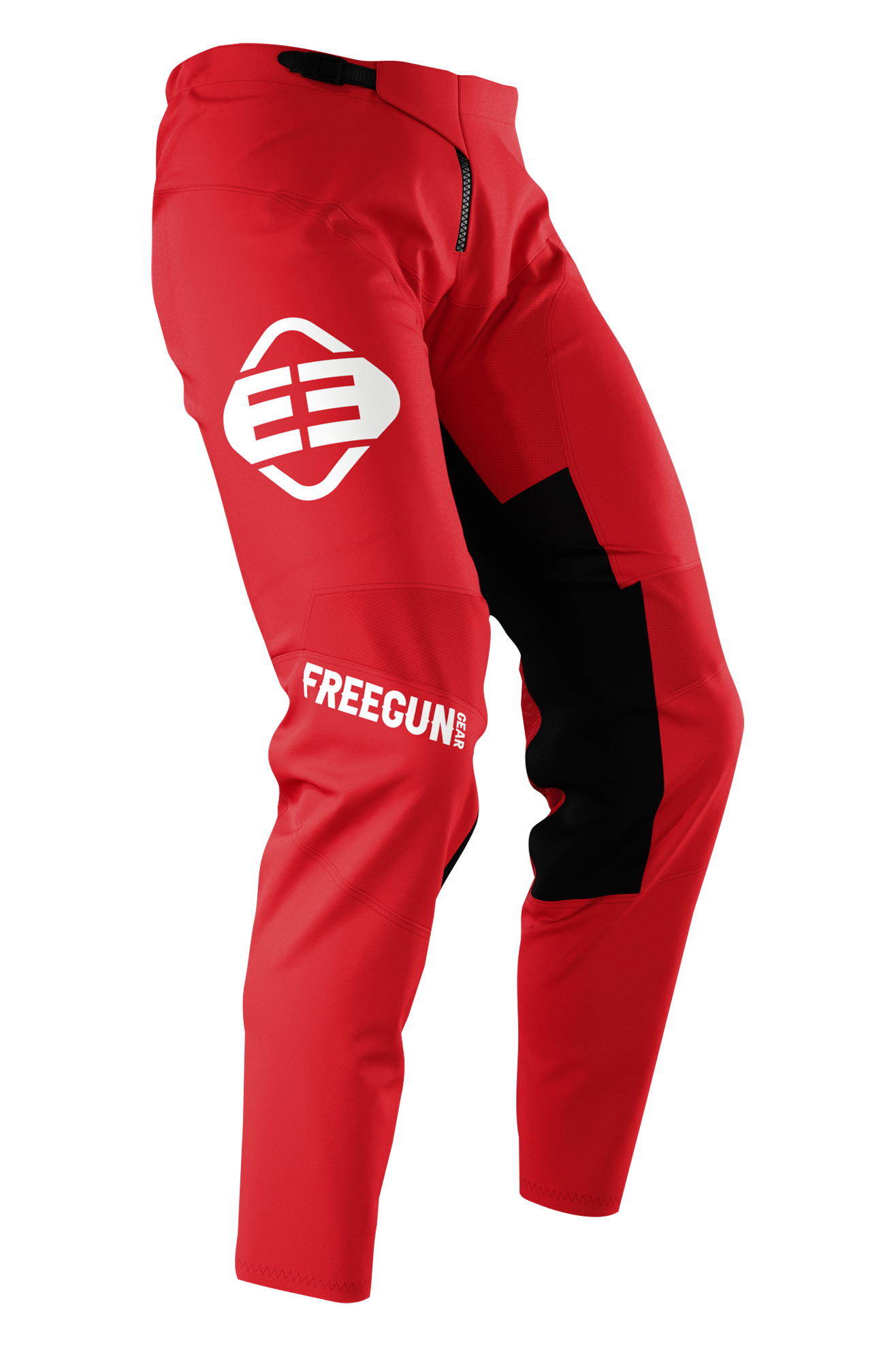 Freegun Pantalón de Cross  Devo Rojo