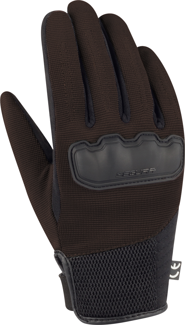 Segura Guantes de Moto Mujer  Eden Marrón-Negro