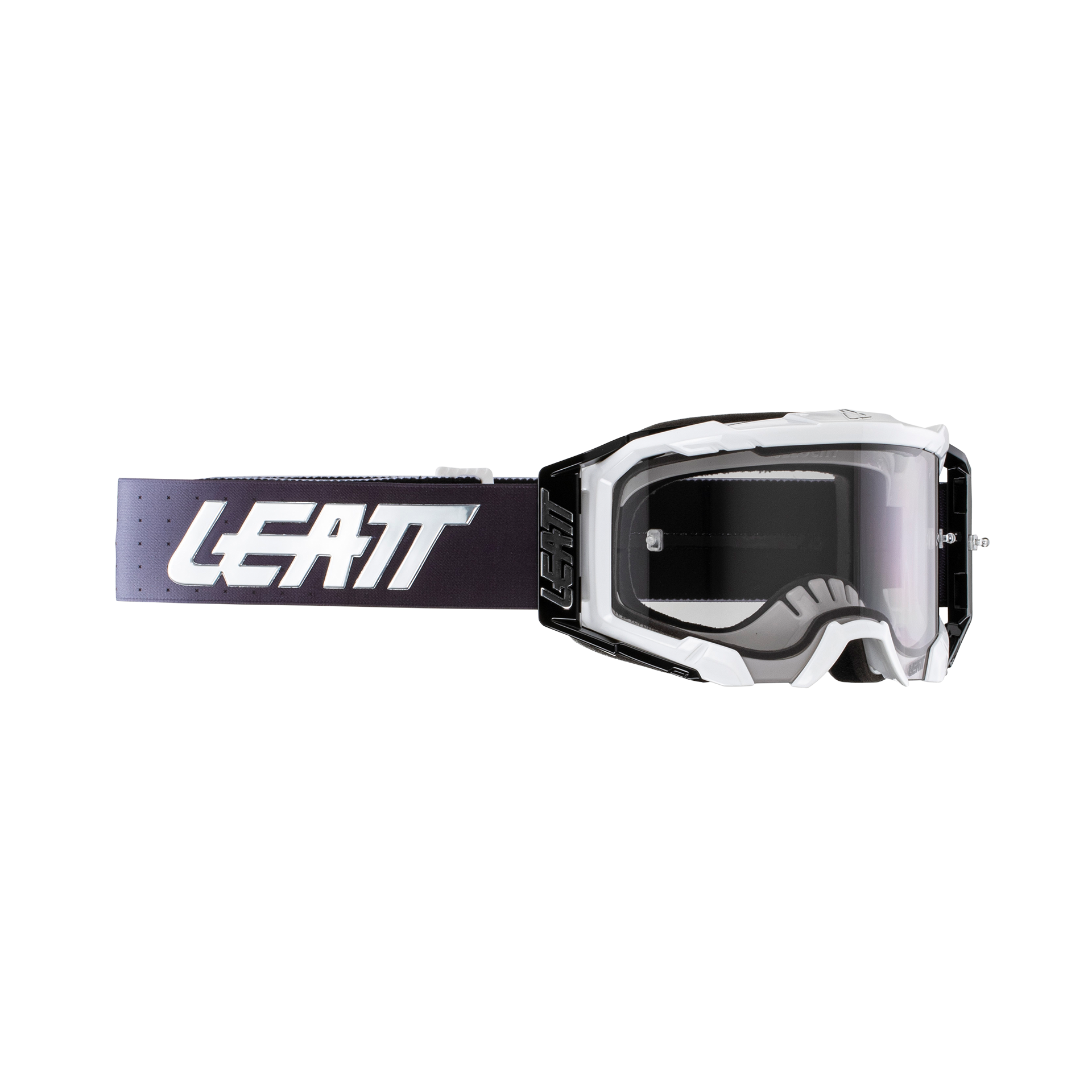 Leatt Gafas de Cross  Velocity 5.5 Blanco-GrisClaro 58%