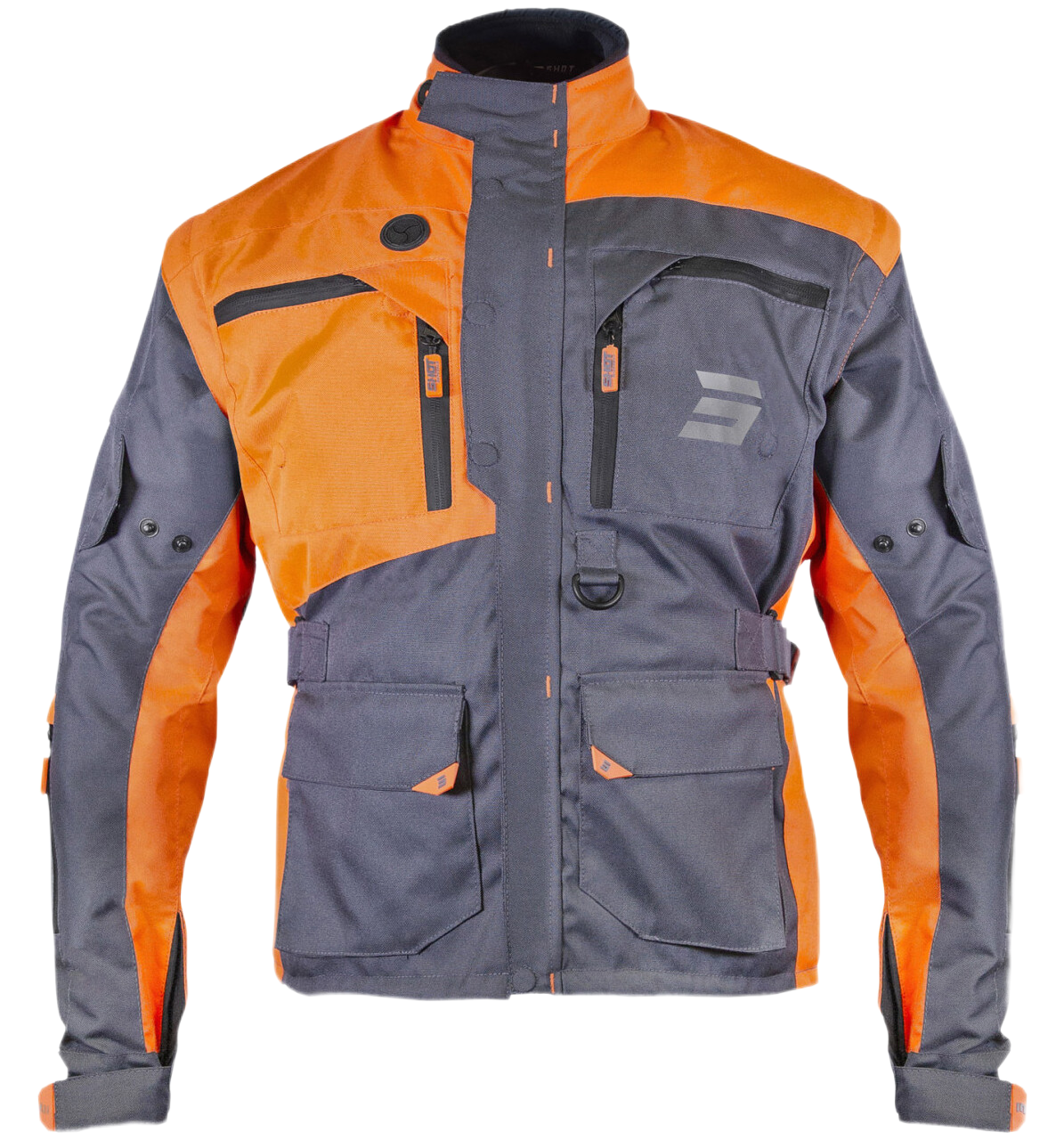 Shot Race Gear Chaqueta de Enduro Shot Racetech Gris-Naranja