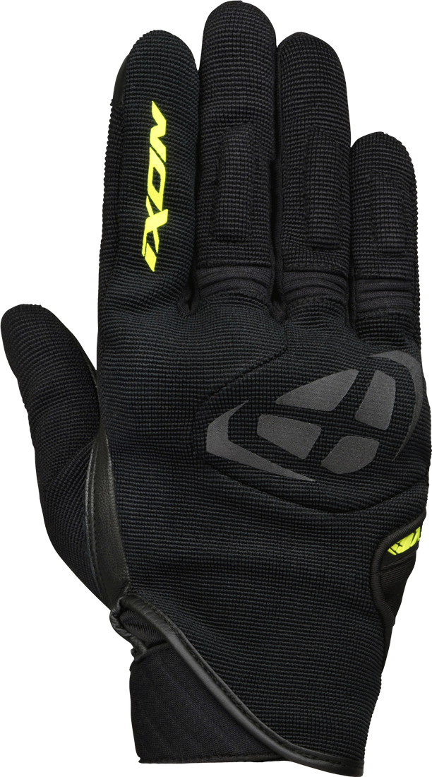 Ixon Guantes de Moto  Mig Negro-Amarillo Brillante