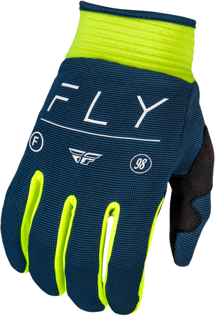 FLY Racing Guantes de Cross  F-16 Azul Marino