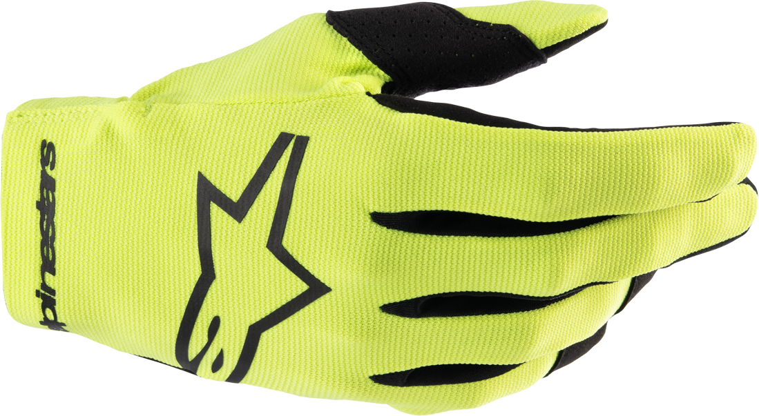 Alpinestars Guantes de Cross Niño  Radar Amarillo Fluo-Negro