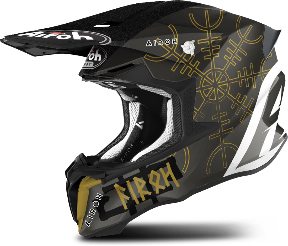 Airoh Casco de Cross  Twist 2.0 Sword Brillante