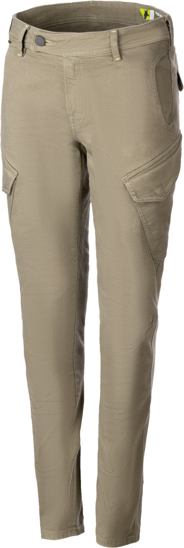 Alpinestars Pantalones de Moto Mujer  Caliber Tech Riding Verde Militar