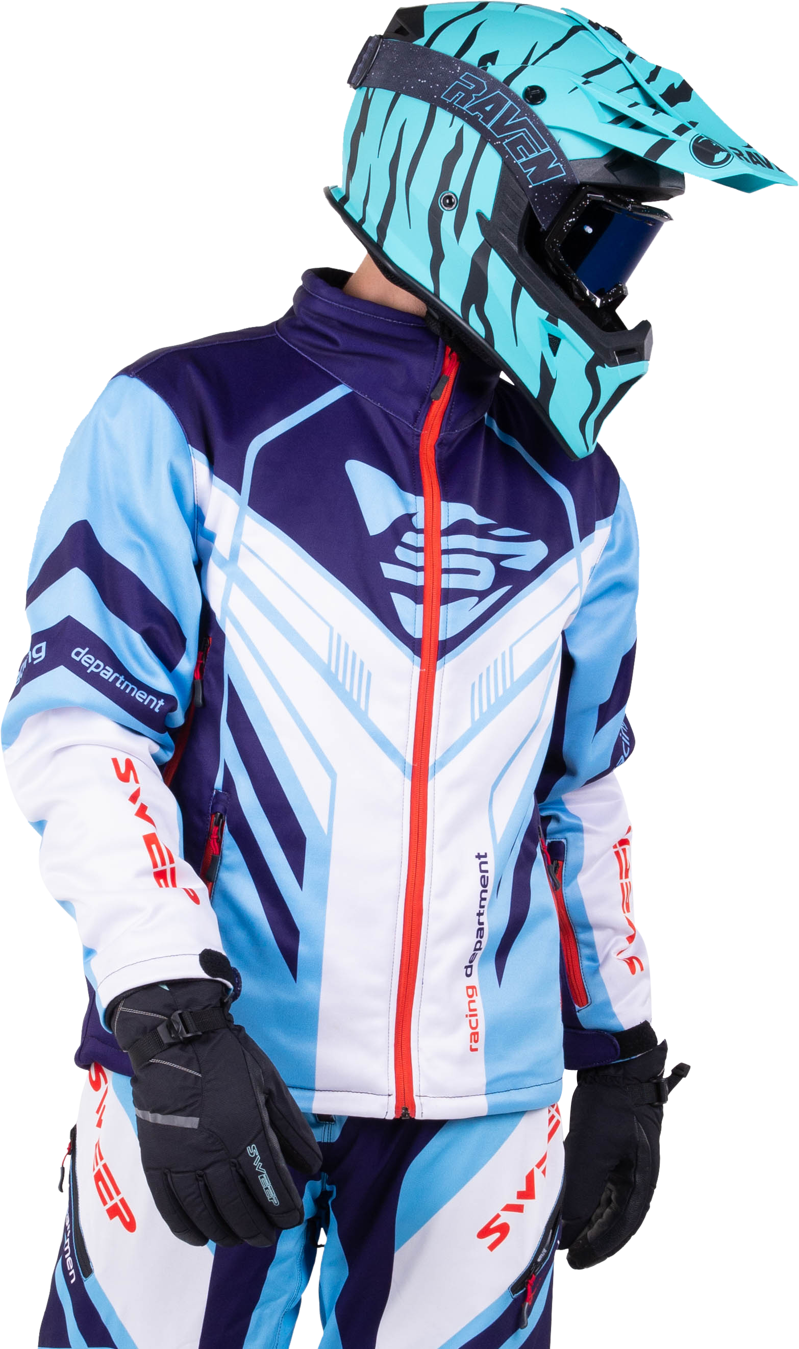 Sweep Chaqueta  Racing Division 2.0 Azul-Blanco-Rojo