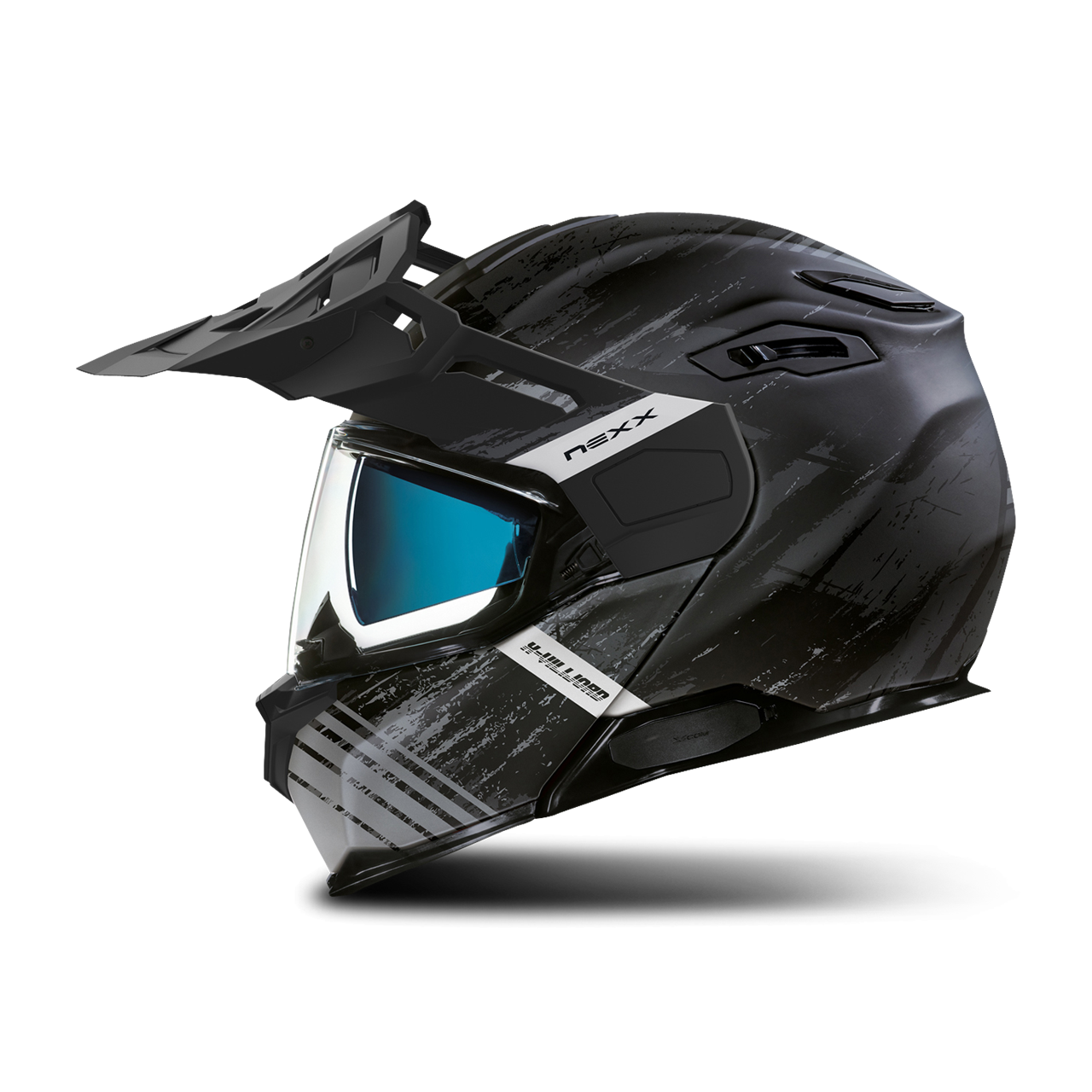 Nexx Casco Adventure  X.Vilijord Mudvalley Negro-Gris