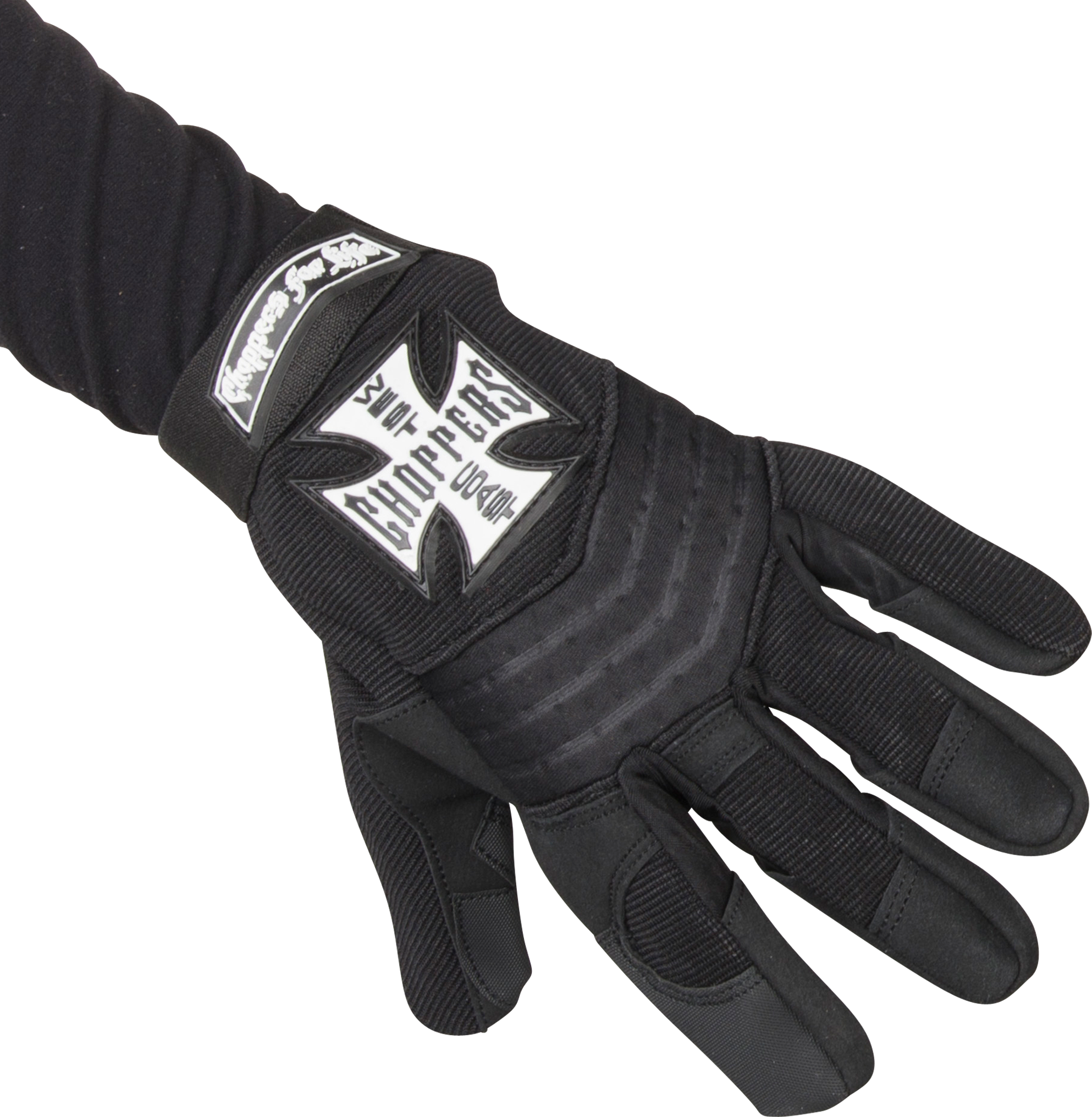 West Coast Choppers Guantes de Moto  Riding Negros