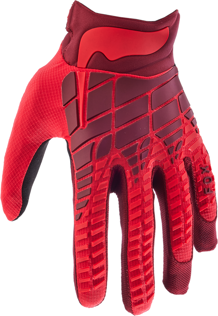 FOX Guantes de Cross  360 Rojo Fluo