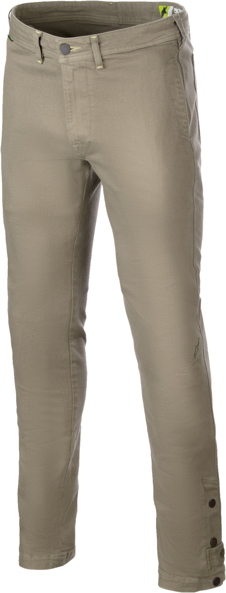 Alpinestars Pantalones de Moto  Stratos Regular Fit Tech Verde Militar