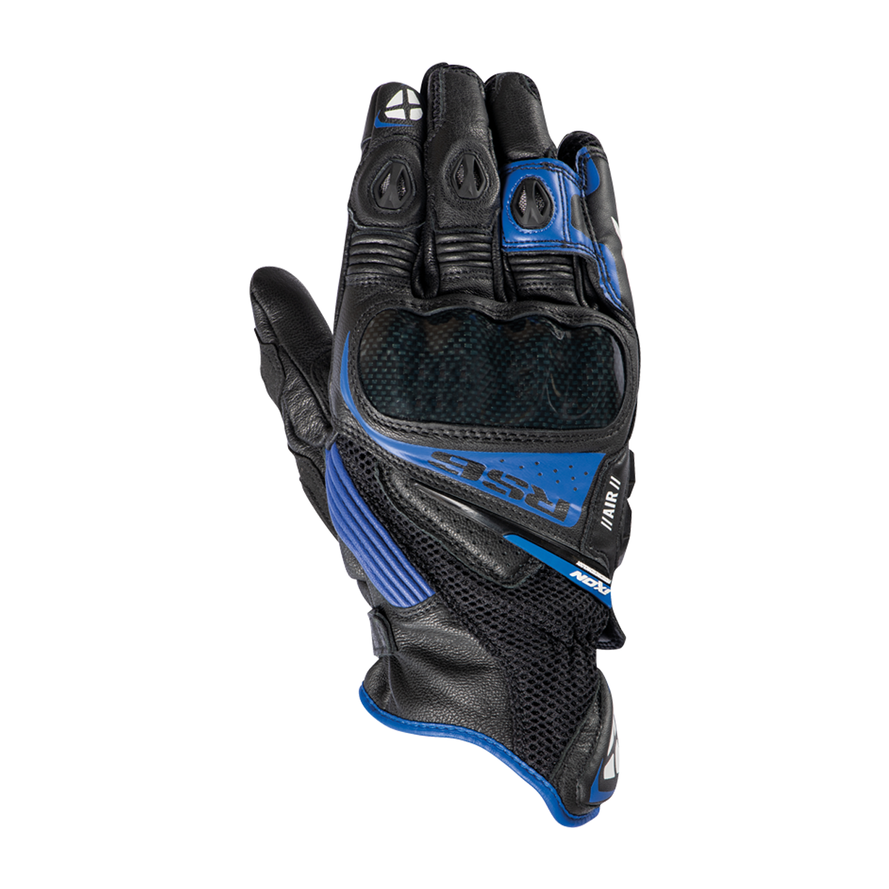 Ixon Guantes de Moto  RS6 Air  Negro-Blanco-Azul