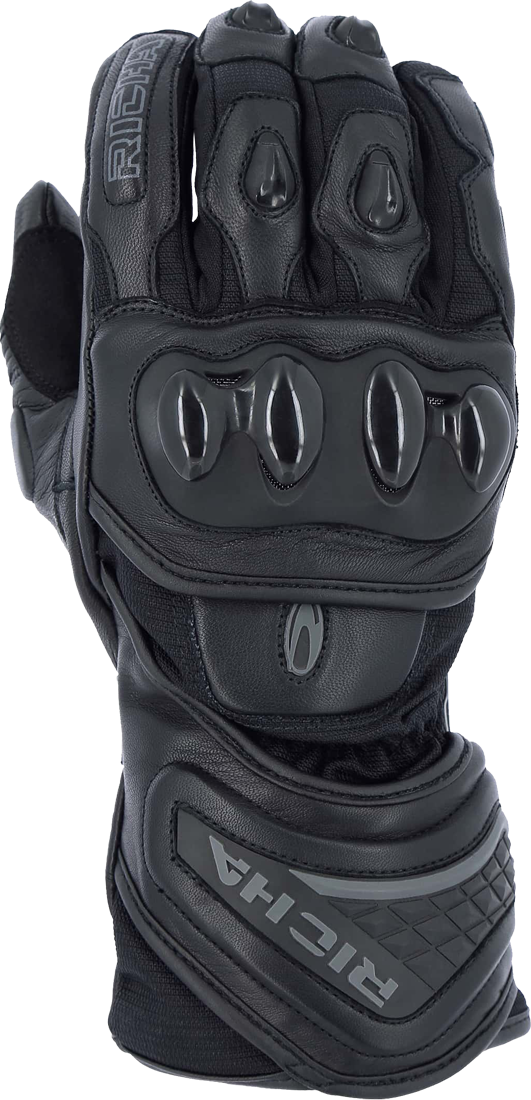 Richa Guantes de Moto  Warrior Evo Mujer Negros