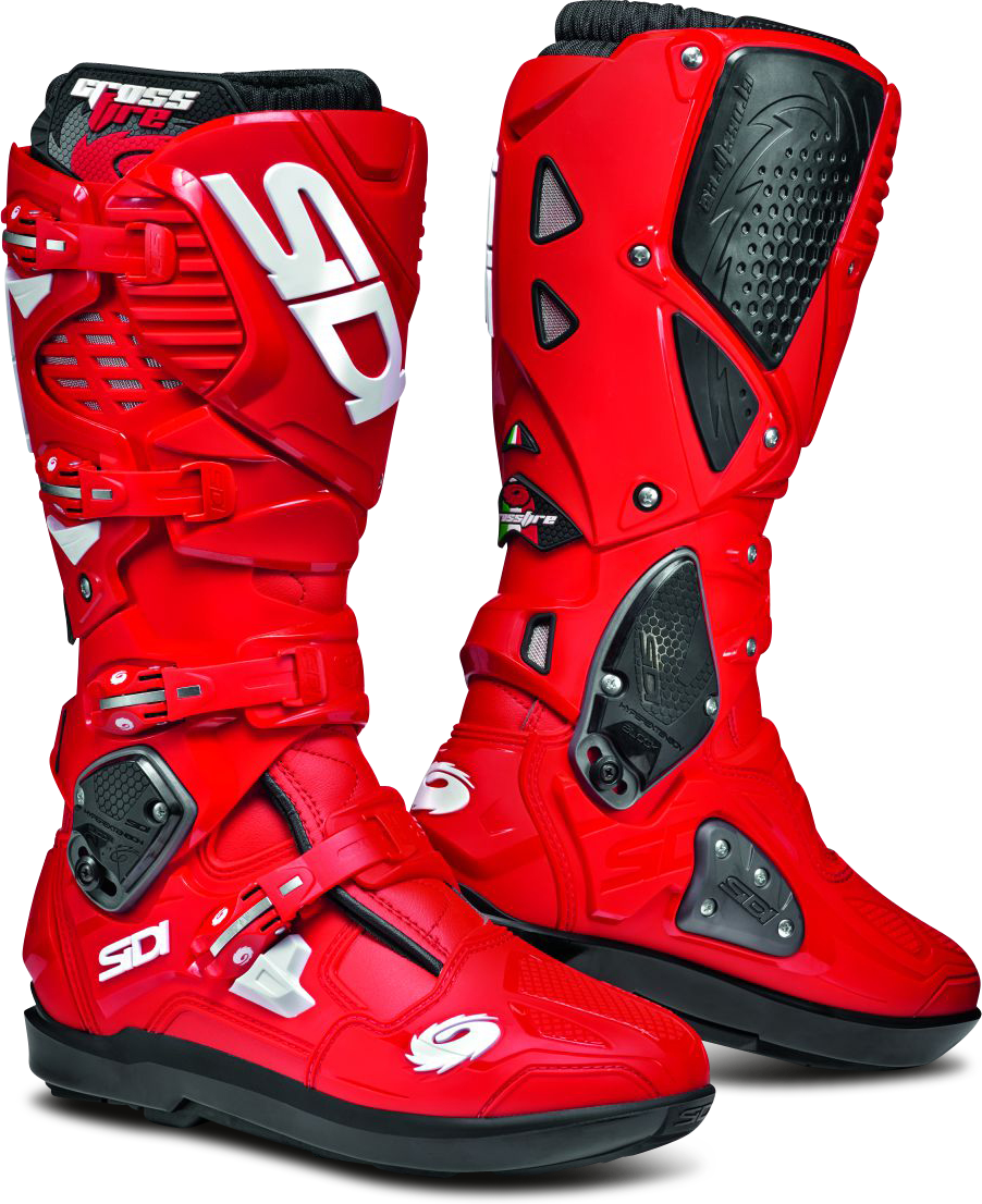 Sidi Botas de Cross  Crossfire 3 SRS Rojo-Rojo