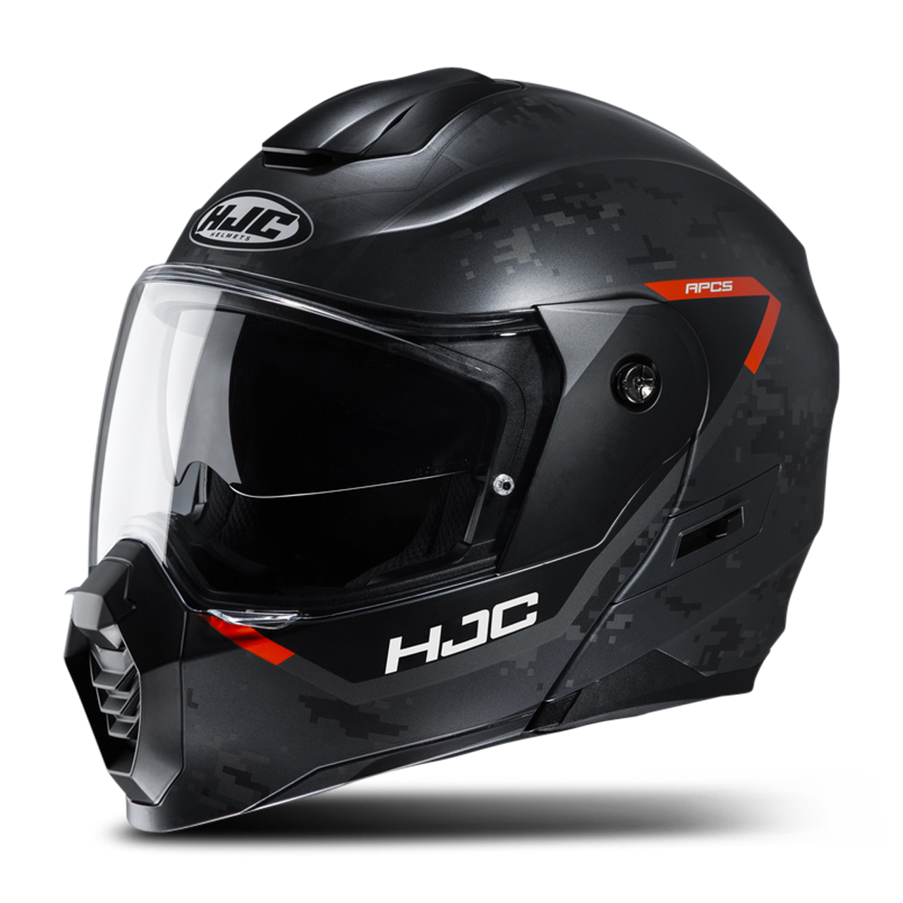 HJC Casco Adventure Modular  C80 Bult MC7SF Negro-Naranja