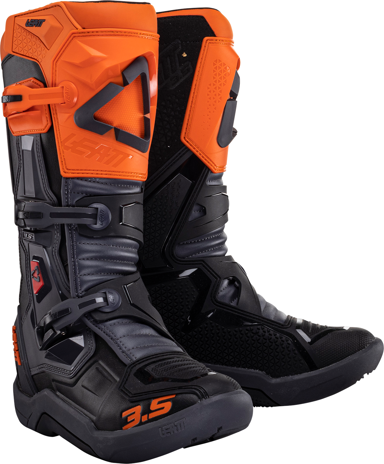 Leatt Botas de Cross  3.5 Naranjas