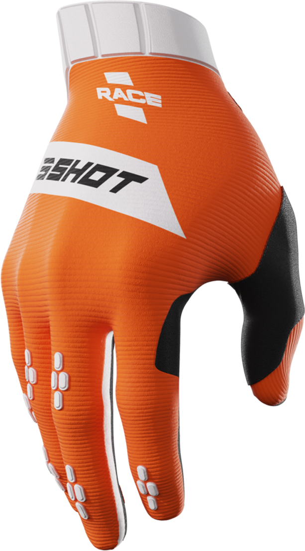 Shot Race Gear Guantes de Cross Shot Race Naranja