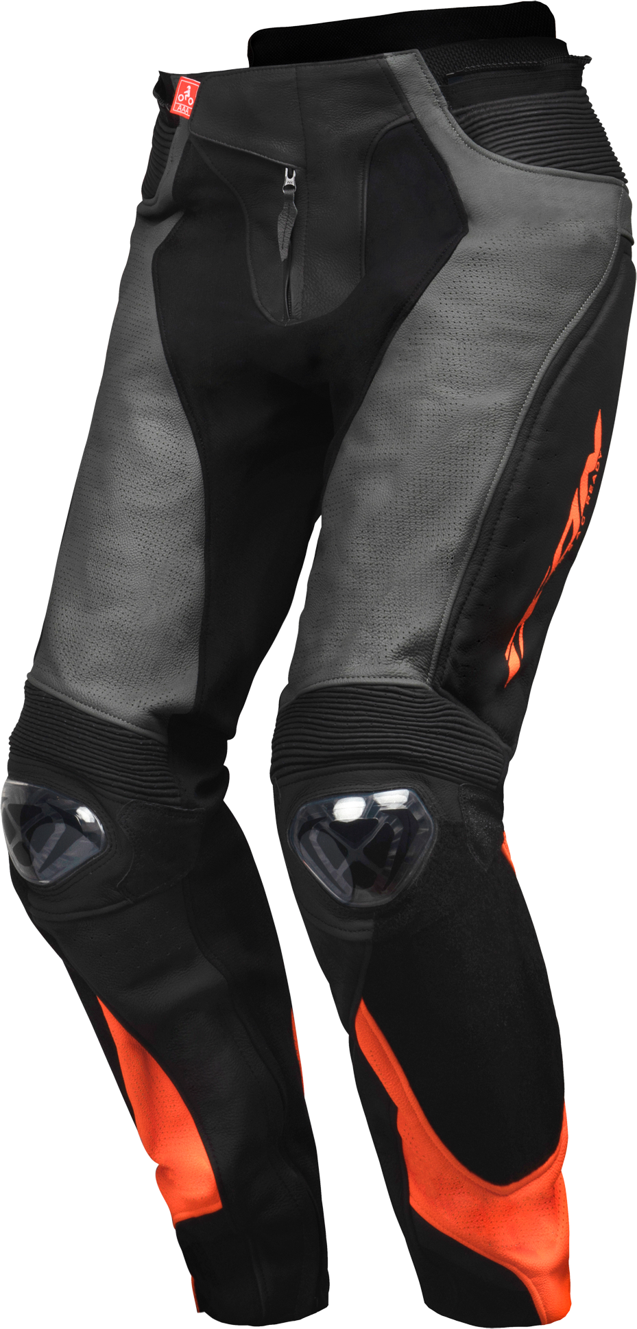 Ixon Pantalones de Moto  Vendetta Evo Negro-Antracita-Naranja