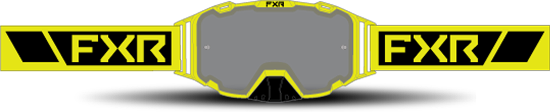 FXR Gafas de Cross  Maverick Lente Ahumada Hivis