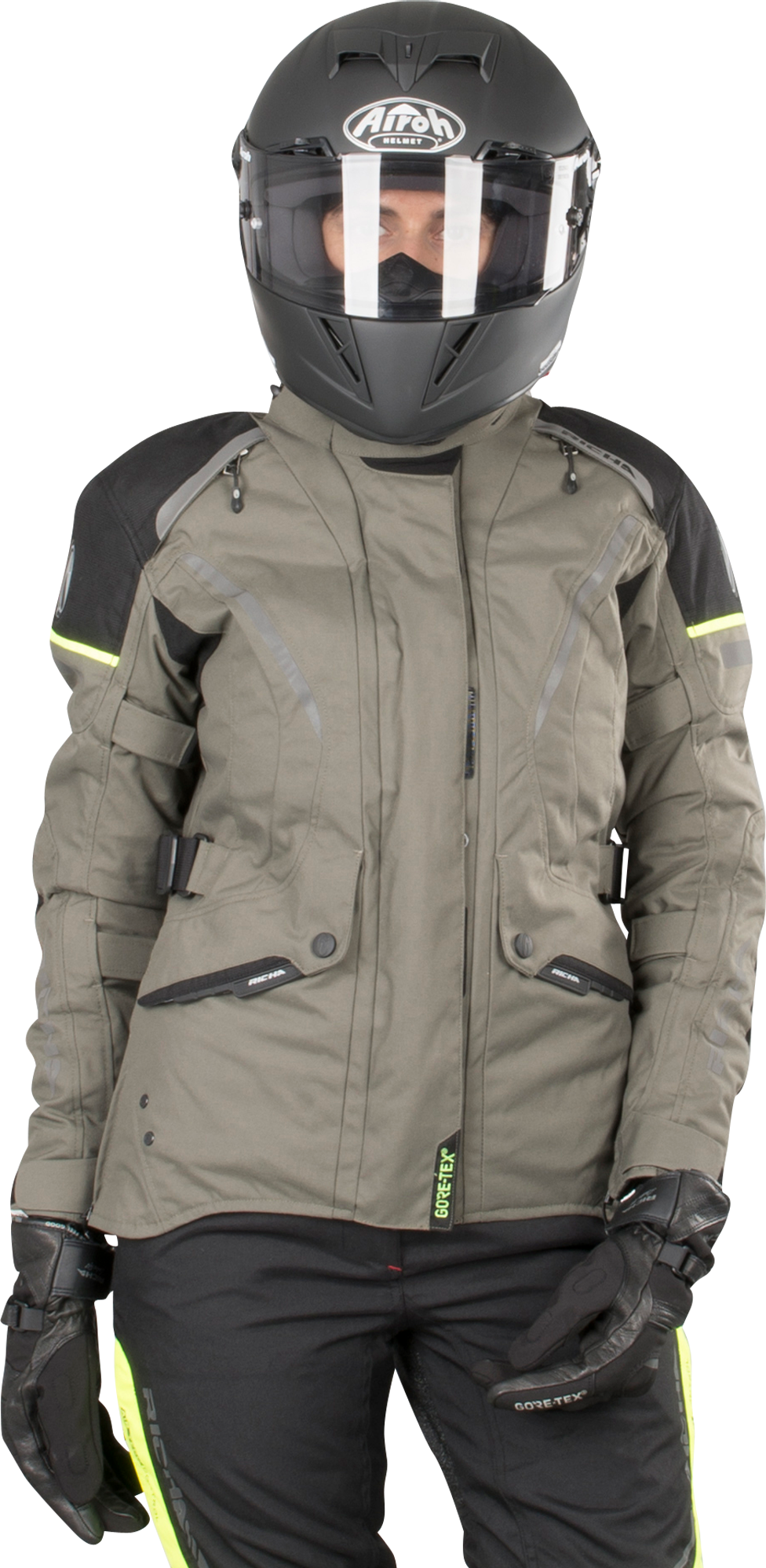 Richa Chaqueta de Moto  Cyclone Gore-Tex® Mujer Titanio