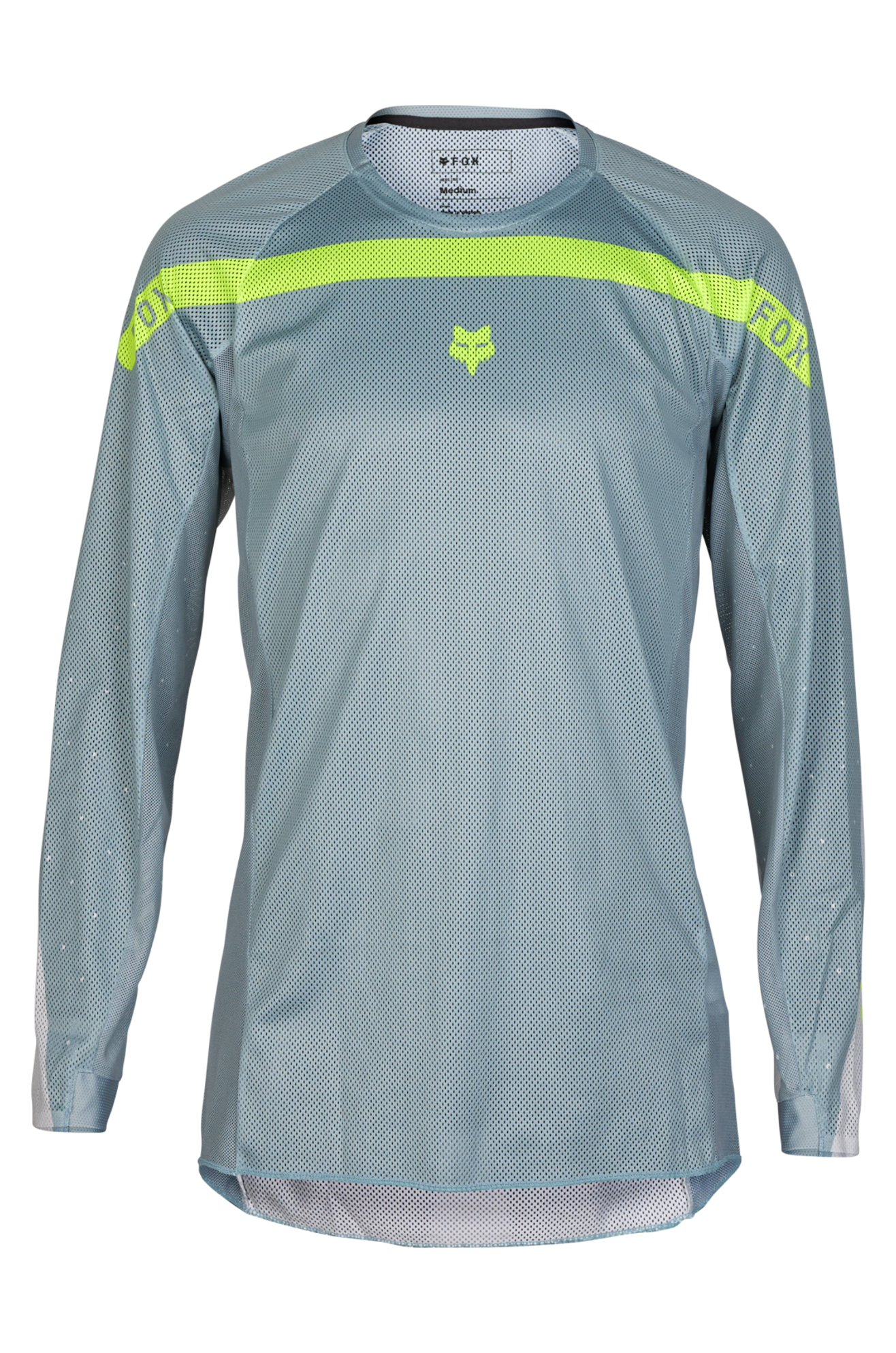 FOX Camiseta de Cross  Airline Aviation Gris