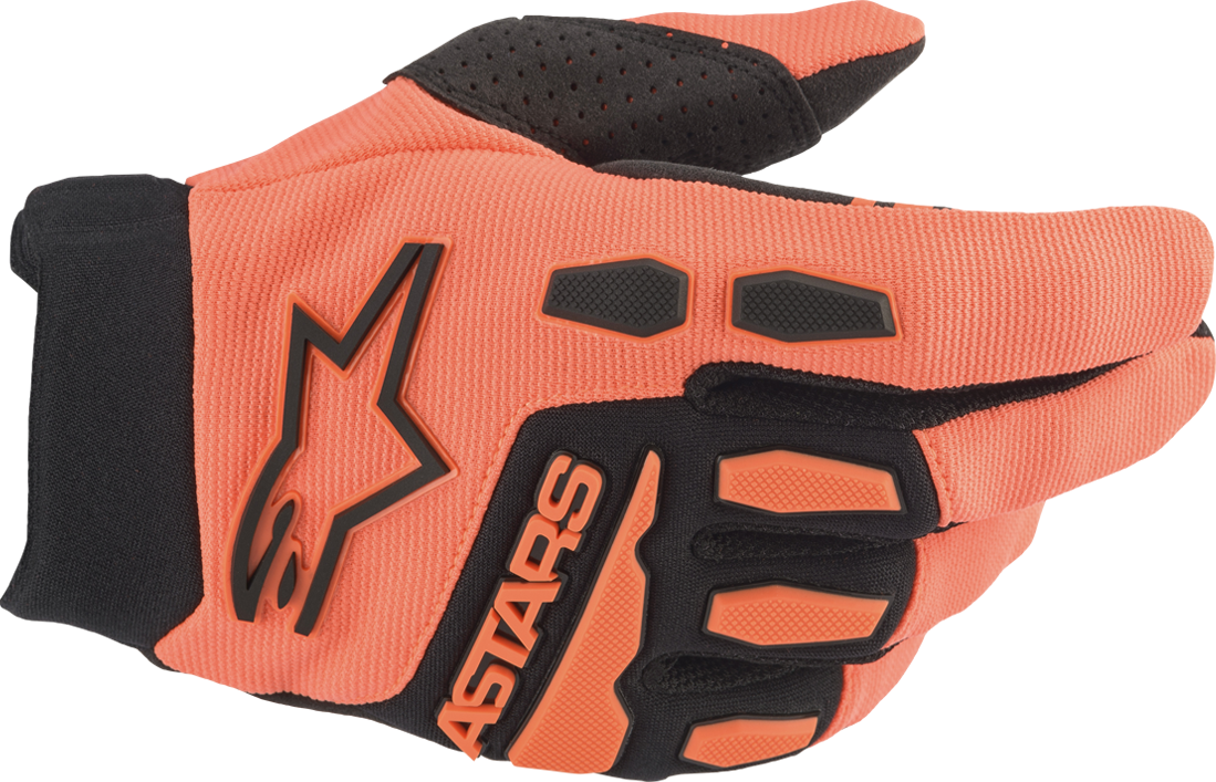 Alpinestars Guantes de Cross Niño  Full Bore Naranja-Negro