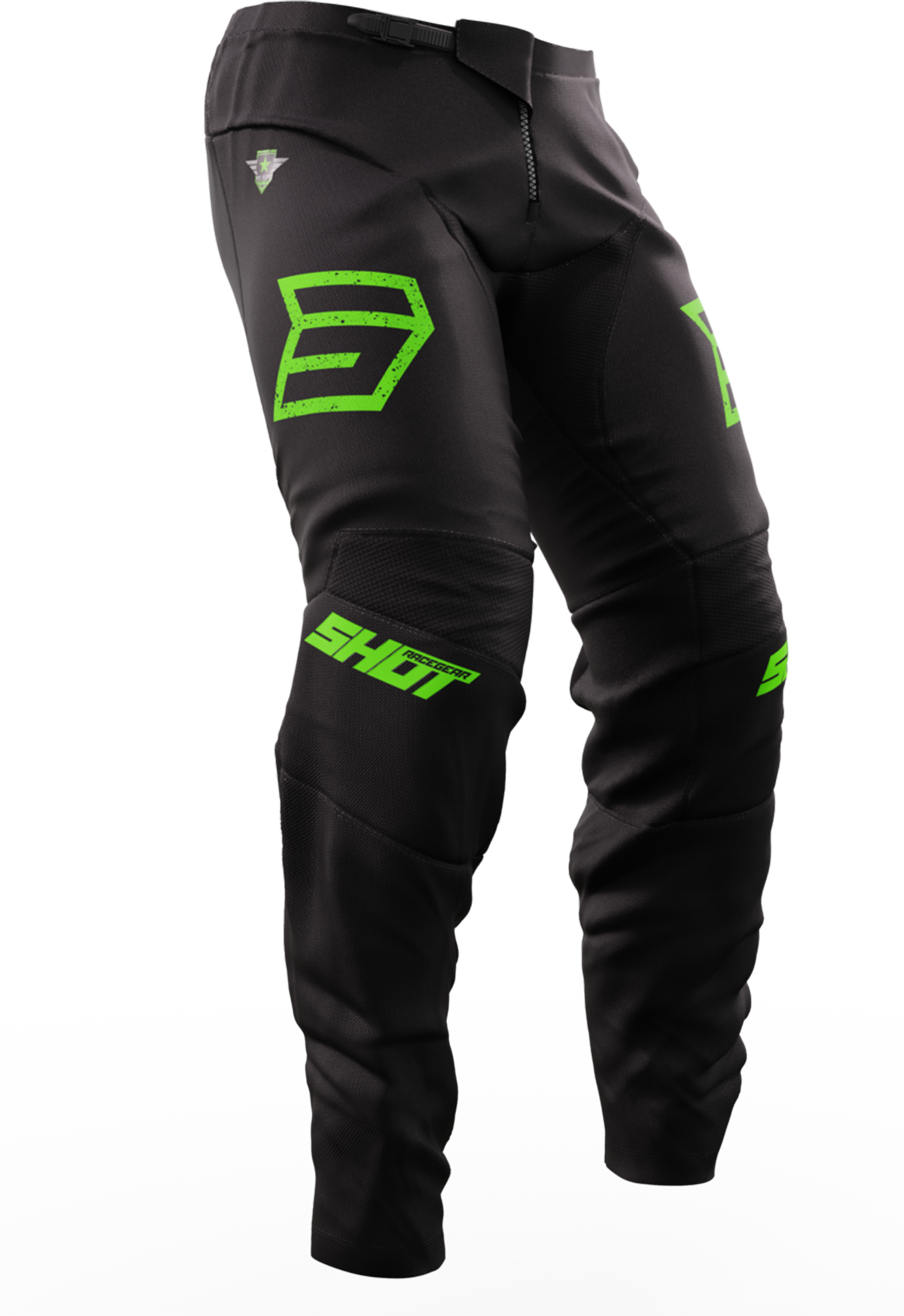 Shot Race Gear Pantalones de Cross Shot Army Verdes