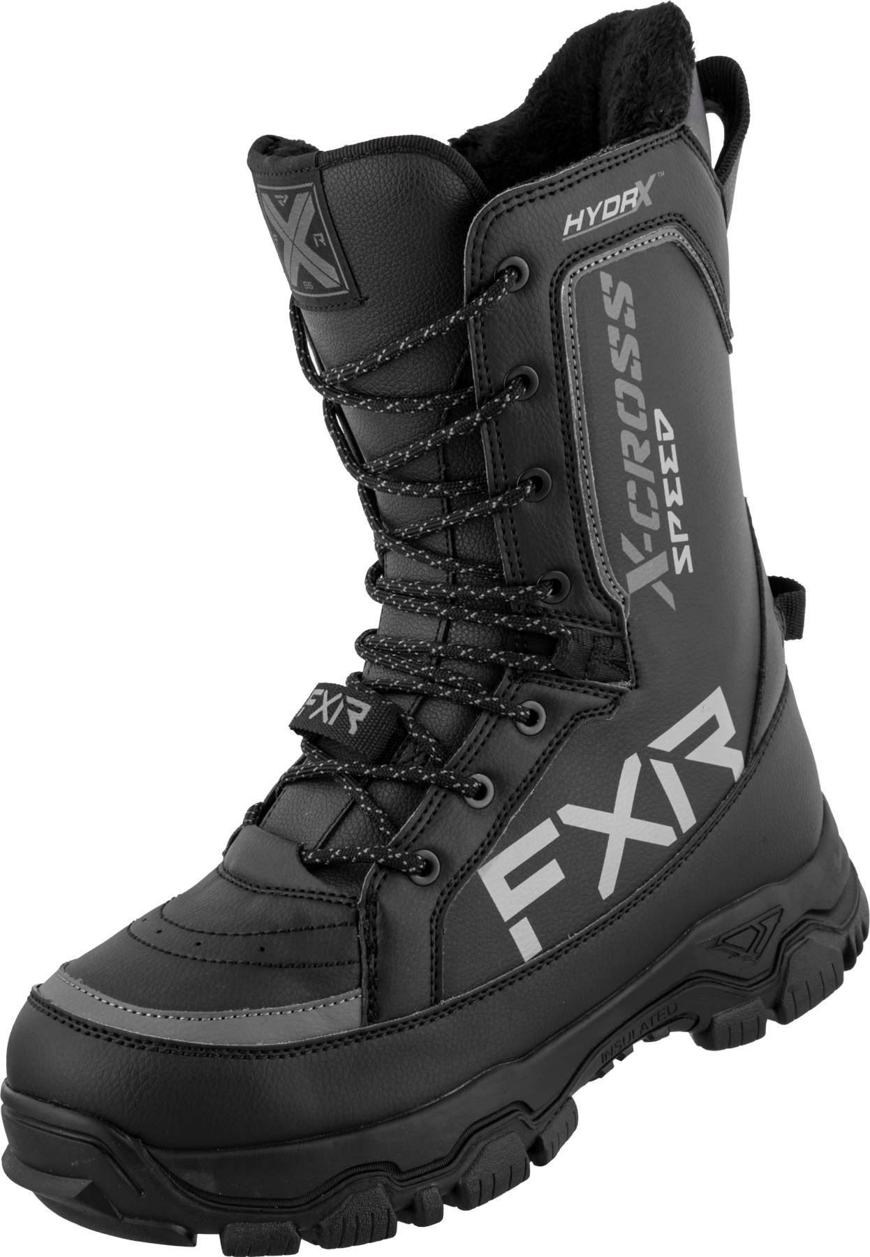 FXR Botas de Moto de Nieve  X-Cross Speed Negras