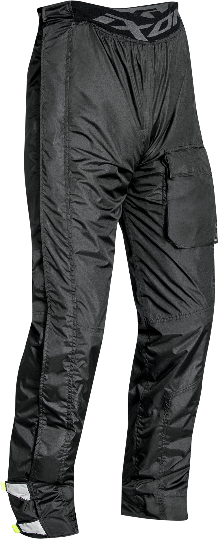 Ixon Pantalones Impermeables  Sutherland Negro -Amarillo Brillante