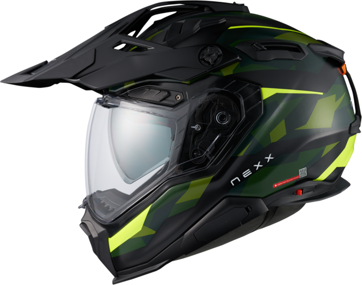 Nexx Casco Adventure  X.WED3 Trailmania Verde Neón MT