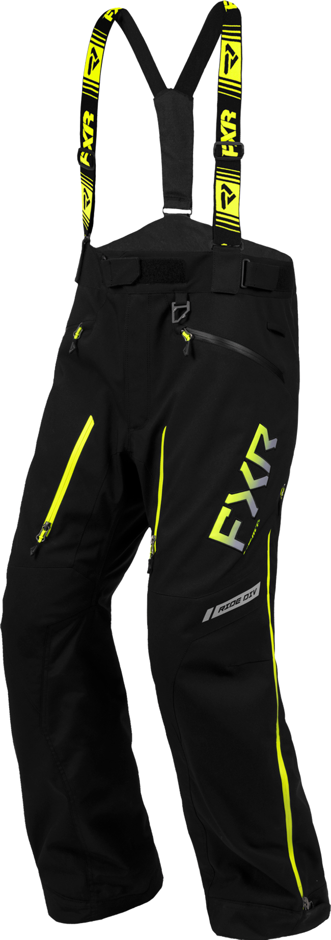 FXR Pantalones de Nieve  Helium Lite Negros-Hivis