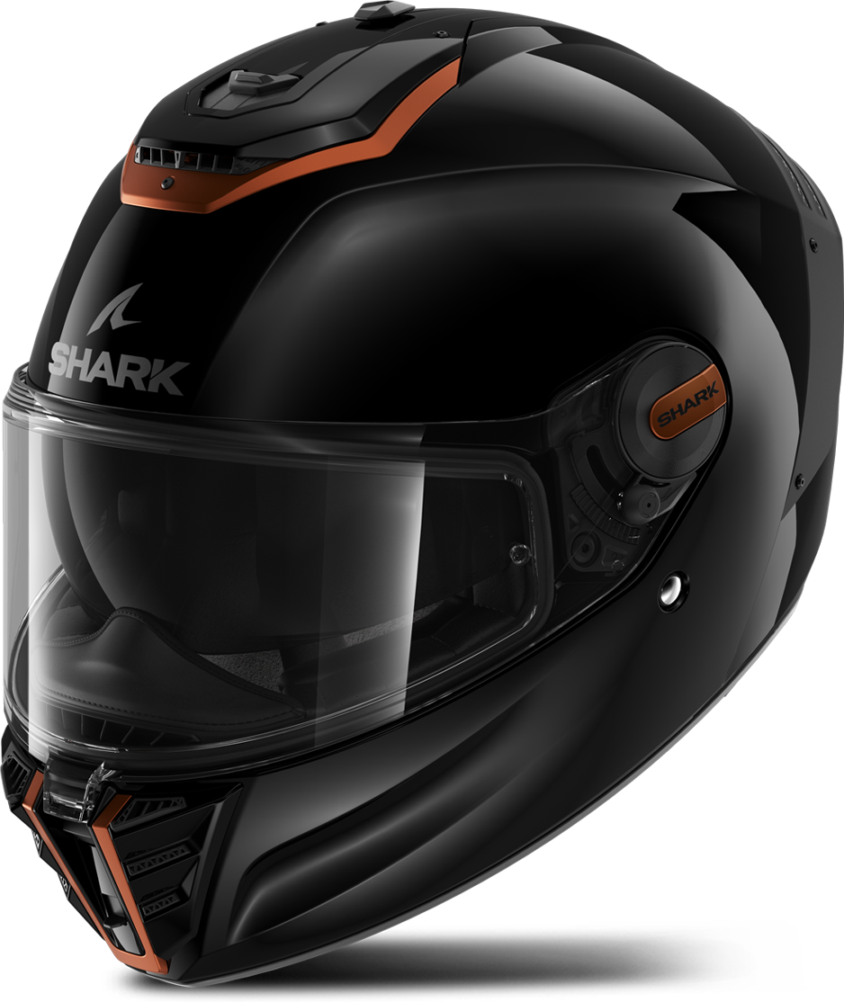 Shark Casco Integral  Spartan RS SP Negro-Cobre