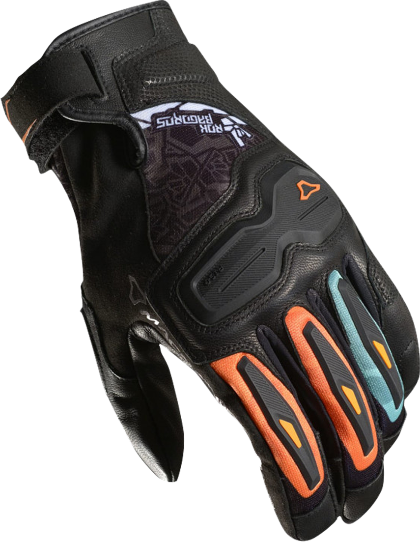 Macna Guantes de Moto  Haros Rok Bagoros Negros