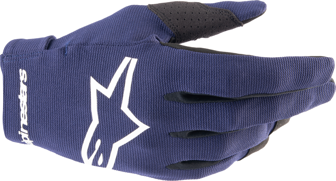 Alpinestars Guantes de Cross  Radar Azul Marino Noche-Blanco