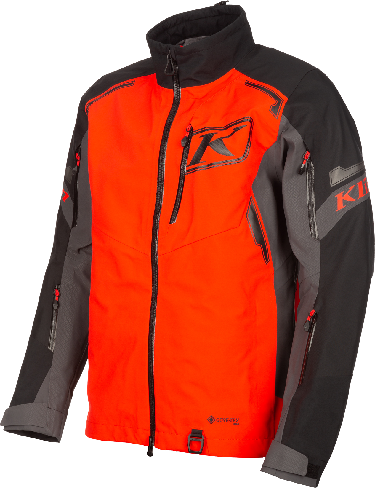 KLIM Chaqueta de Nieve  Valdez Rojo Fuego-Negro