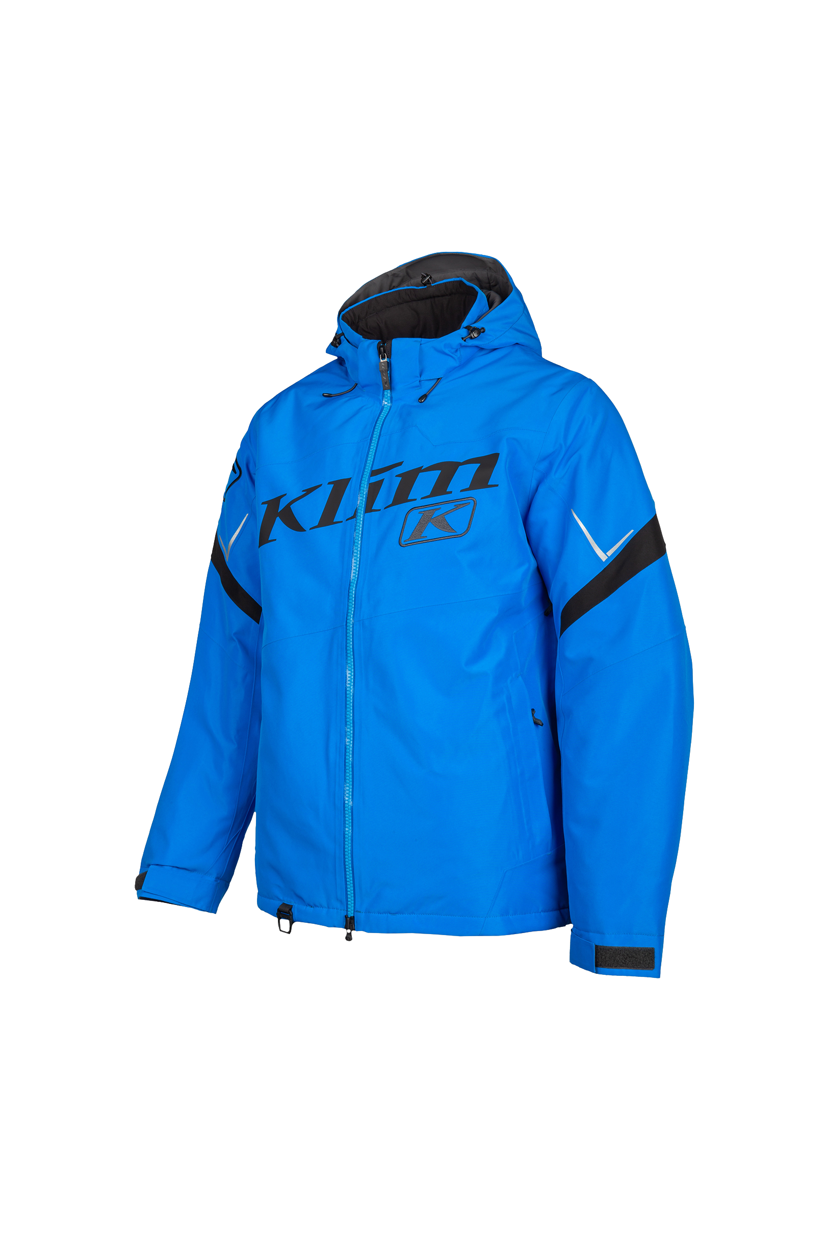 KLIM Chaqueta  Instinct Azul Eléctrico Limonada-Negro