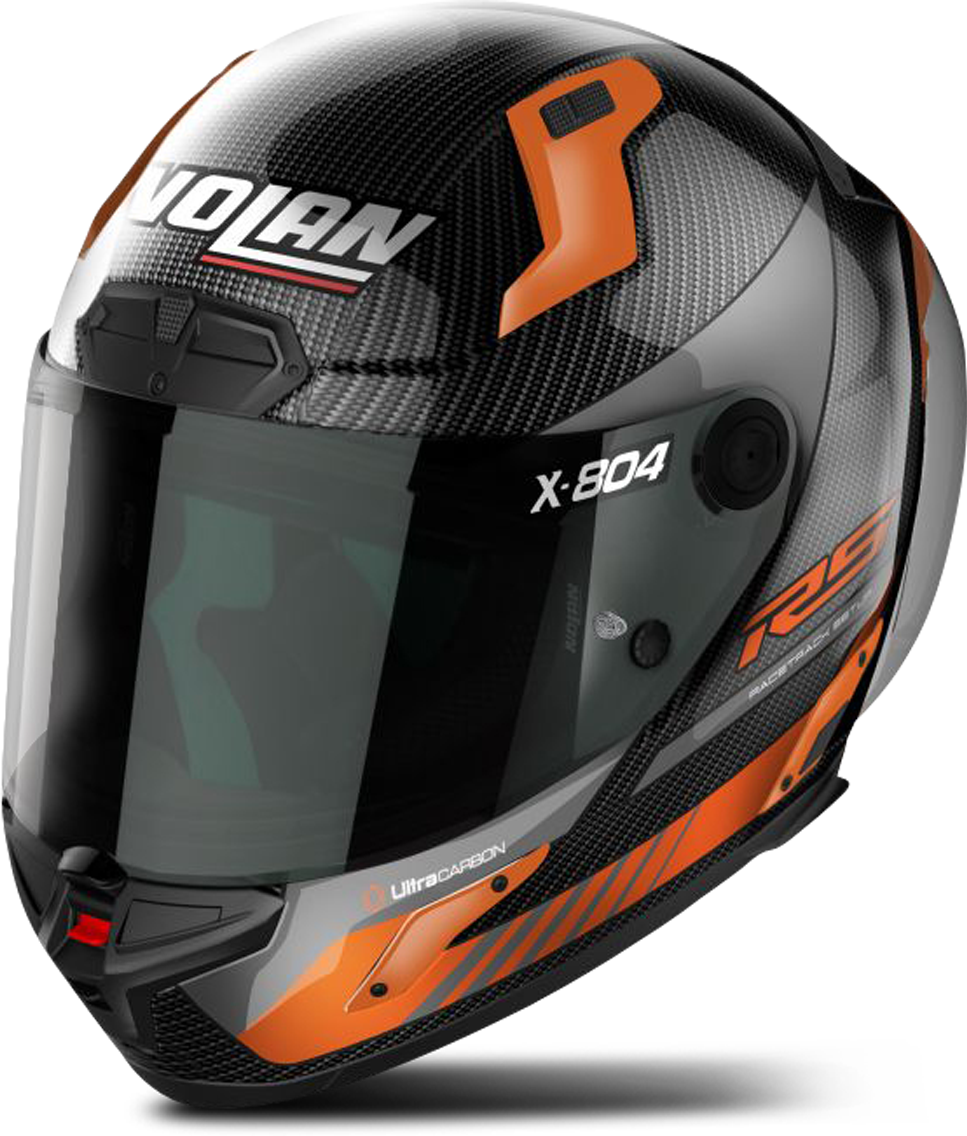 Nolan Casco Integral  X-804 RS Ultra Carbon Naranja