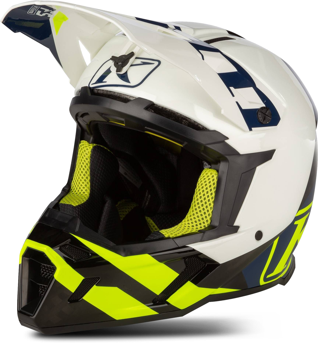 KLIM Casco de Cross  F5 Mips Koroyd Mips Azul Vivido